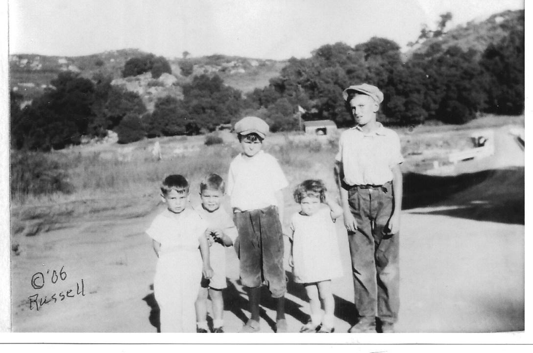 Kids who lived around Hulburd Grove, circa 1928