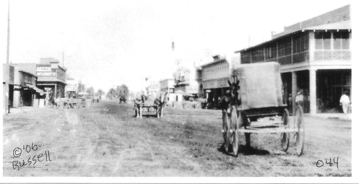 Brawley, Ca. Main Street, 1908